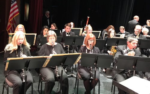 Lodi Community Band Clarinet Section Xmas 2015