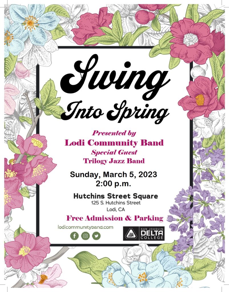 Lodi Community Band presents Swing Into Spring